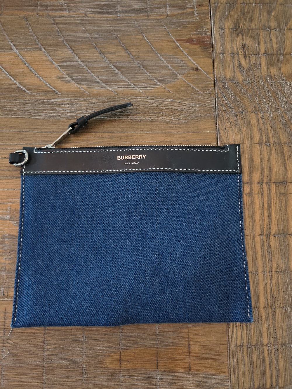 Burberry Denim Cosmetic Bag